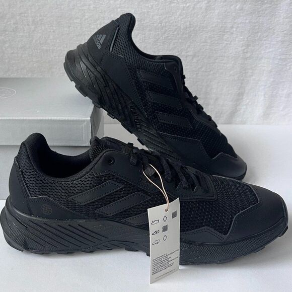 Adidas‎ Men's Tracefinder Trail Running Shoes Size 11 Black - Picture 1 of 8